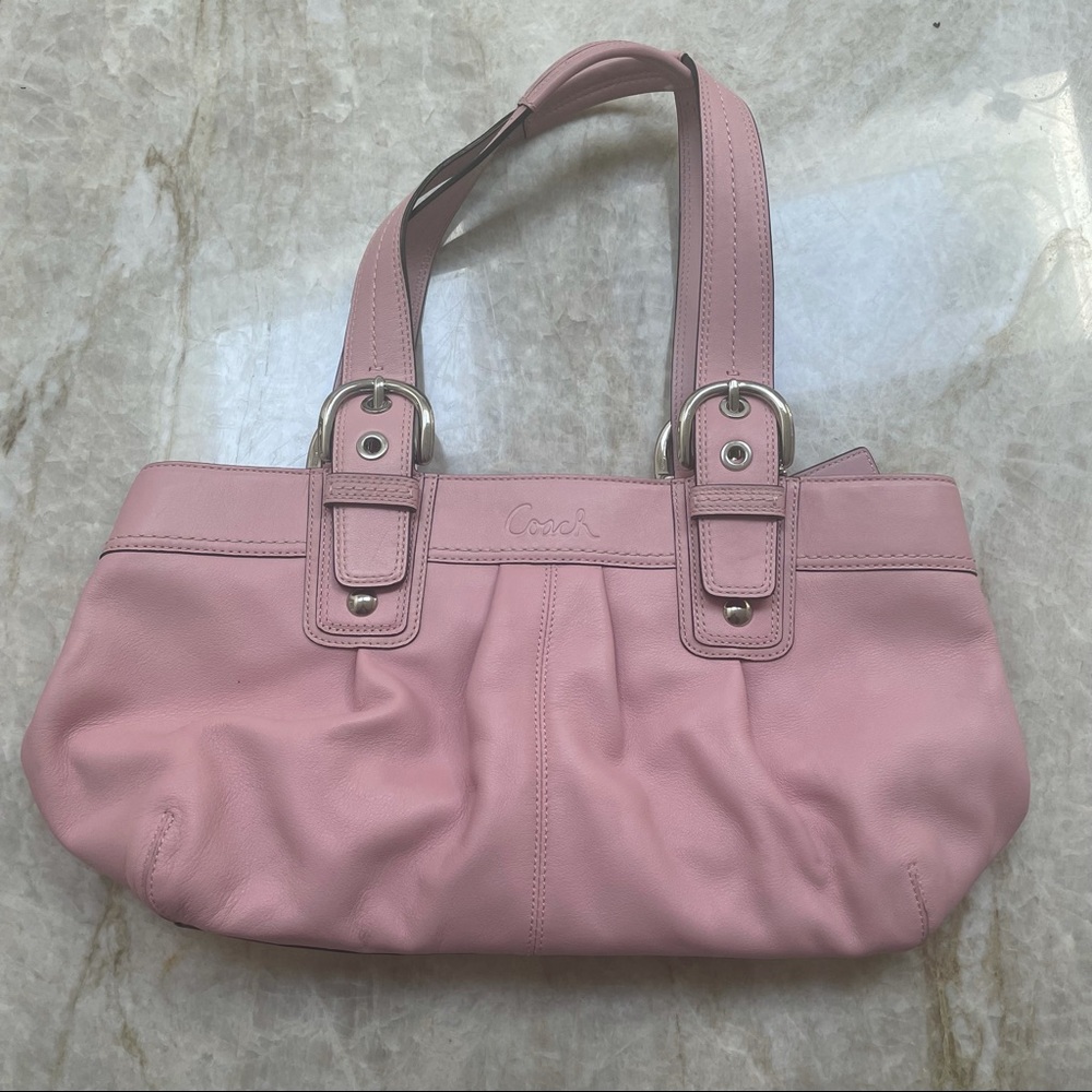 Pink Coach Purse